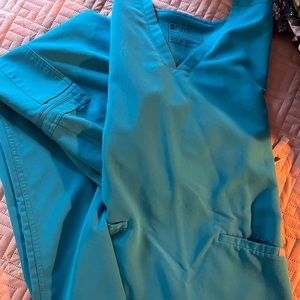 Teal Figs Nursing Scrubs